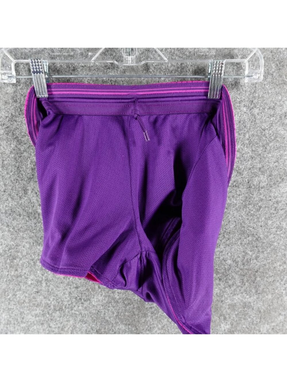 Nike Dri-Fit Reversible Athletic Shorts Womens S Bright Pink Mesh Gym Training - Picture 10 of 15